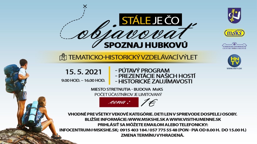 STÁLE JE ČO OBJAVOVAŤ: Spoznaj Hubkovú (15.5.)