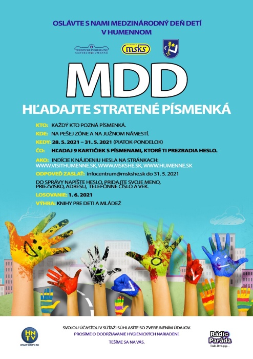 MDD – Hľadajte stratené písmenká