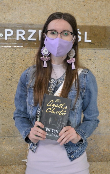 Veronika Vašková, výherkyňa knihy En ten tulipán