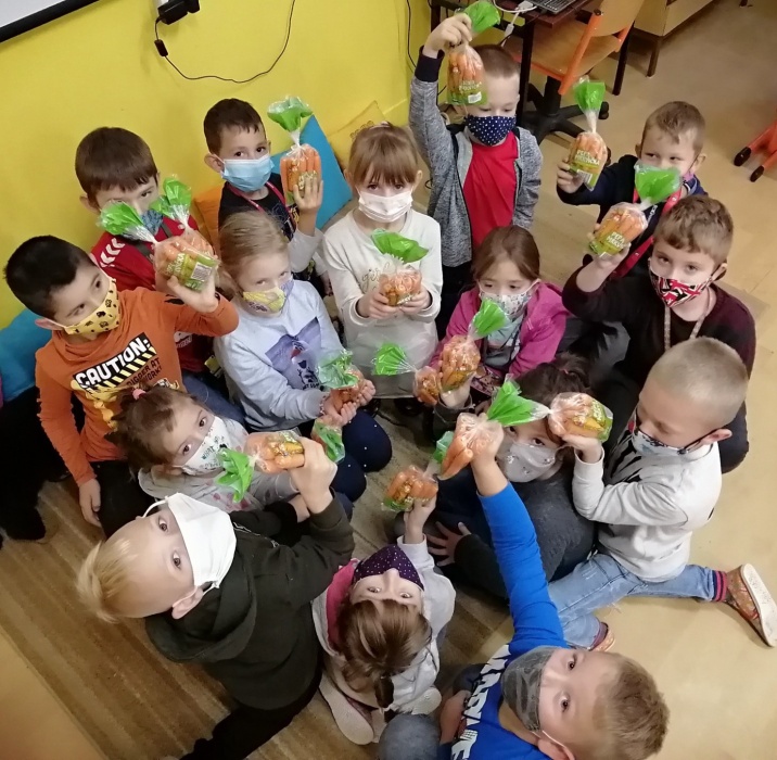 Žiaci z Cirkevnej spojenej školy