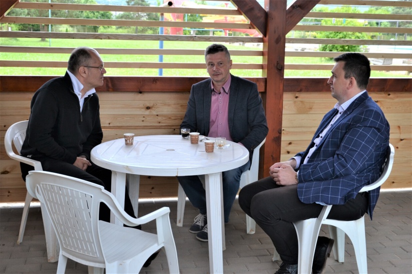 Stretnutie Miloša Merička a Dušana Veliča