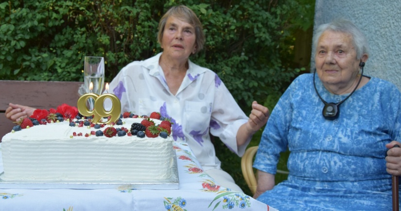 Mária Poláková so svojou dcérou Máriou Kirschnerovou