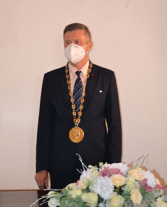 Primátor mesta Miloš Meričko