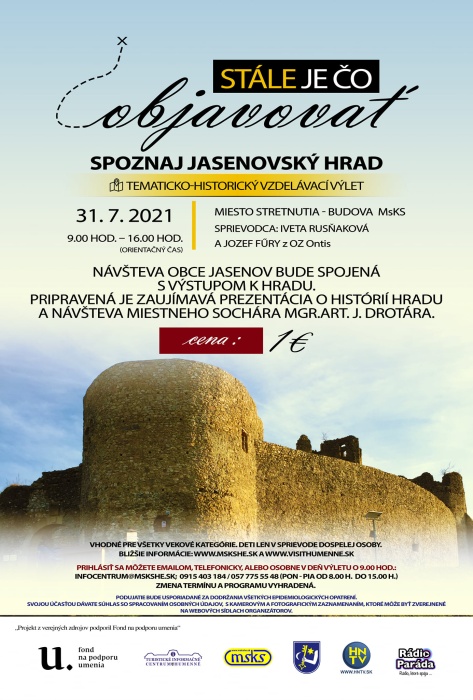 Spoznaj Jasenovský hrad
