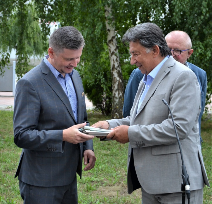 Ján Budaj, mInister životného prostredia, sa zaujímal o zber bioodpadu v Humennom