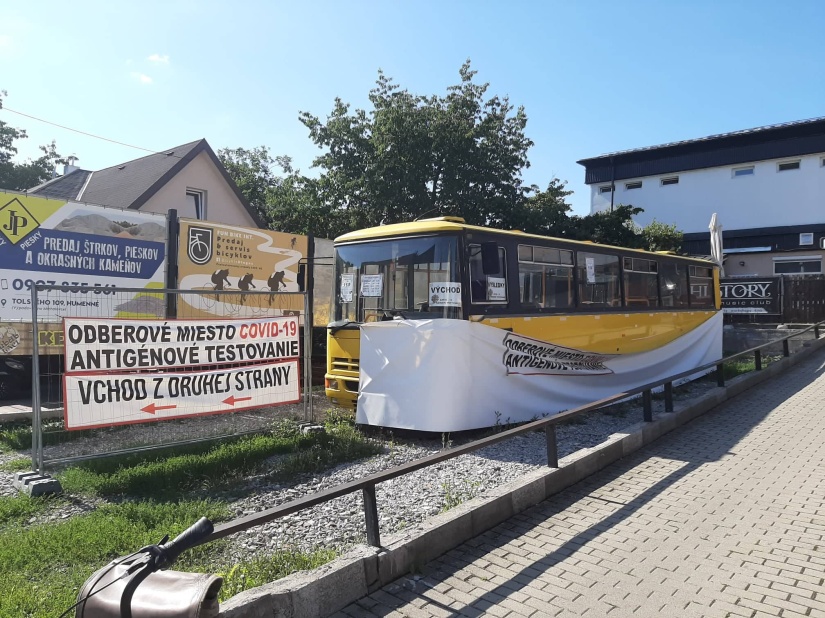 ANTIGÉNOVÉ ODBEROVÉ MIESTO: Autobus pri History&art