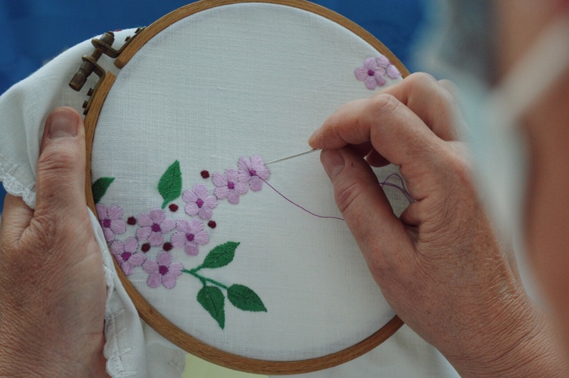 Workshop "Vyšívanie niťou"