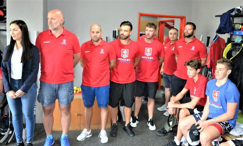 Hokejisti SR U-16 v Humennom