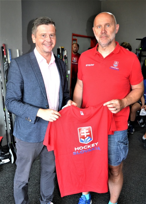 Hokejisti SR U-16 v Humennom