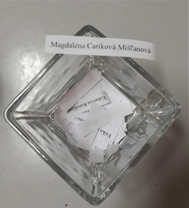 Výhercom MAGDALÉNA CARIKOVÁ MIŠĽANOVÁ