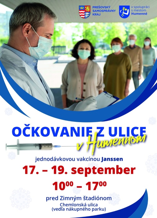 OČKOVANIE Z ULICE v Humennom (17.- 19.9.)
