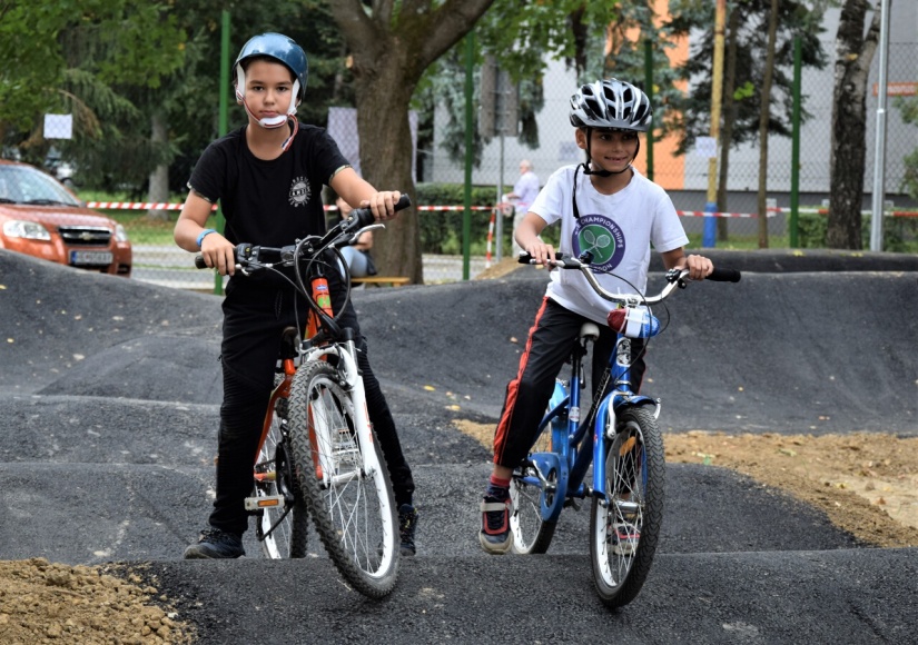 Pumptrack - otvorenie športoviska