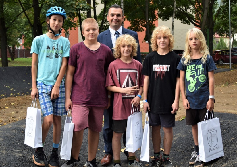 Pumptrack - otvorenie športoviska