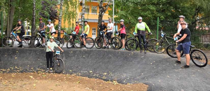 Pumptrack - otvorenie športoviska