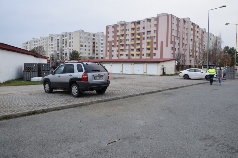Vyznačenie parkovacích miest - Košická ulica