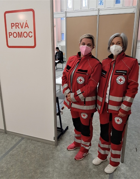 Veľkokapacitné očkovacie centrum (Obchodná akadémia) 21.11.2021