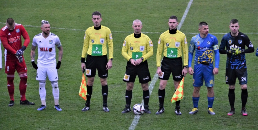 Humenné - FC Košice 0:3. Nástup