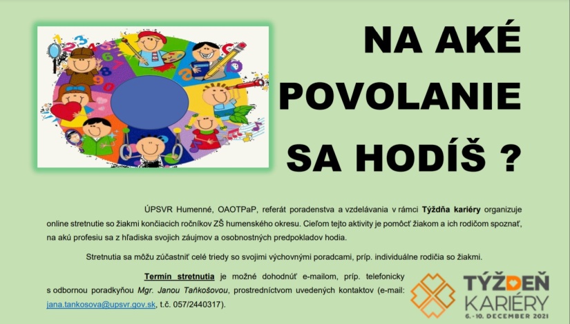 Na aké povolanie sa hodíš?
