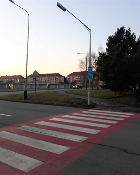 Bezpečnejšia „zebra na ceste“ (Laborecká 6)