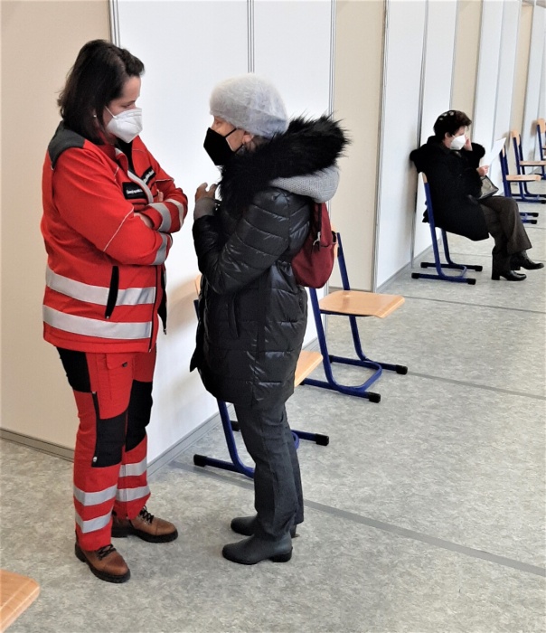 Veľkokapacitné očkovacie centrum (Obchodná akadémia) 19.12.2021