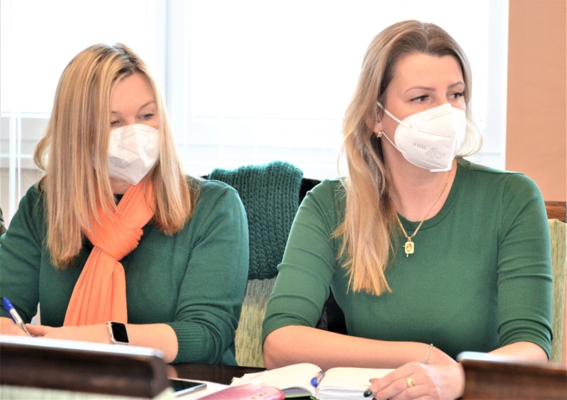 Porada s riaditeľkami MŠ (Miriam Ivanegová a Tatiana Glodová)