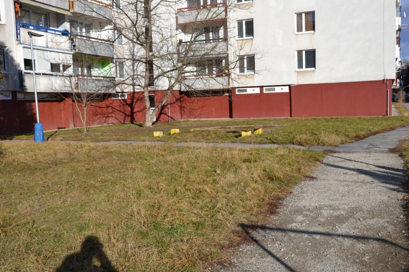 Laborecká ulica - vnútrobloky pred obnovou