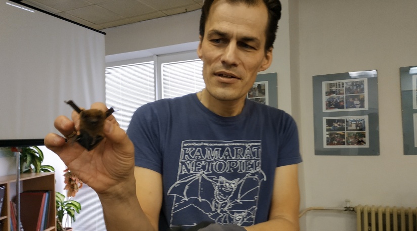 Martin Ceľuch a jeho netopier