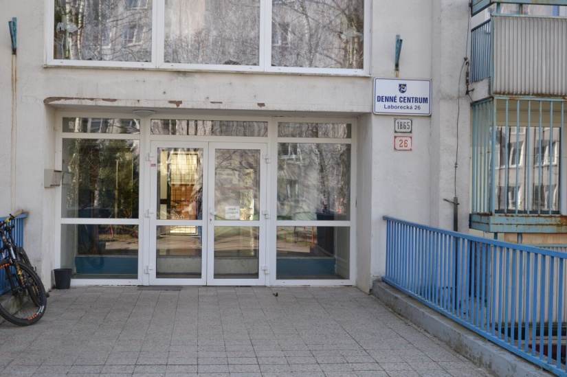 Denné centrum Laborecká 26 - humanitárny sklad