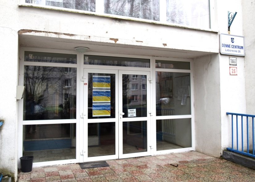 Humanitárny sklad - Denné centrum Laborecká 26