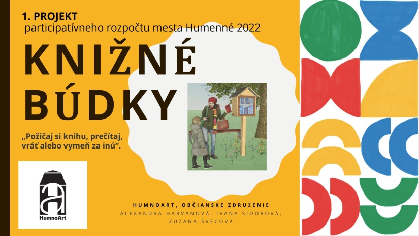 Participatívny rozpočet 2022: Knižné búdky
