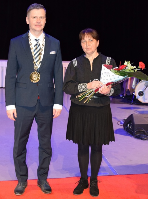 Miloš Meričko a  Anna Marušinová (SZUŠ Kudlovská)