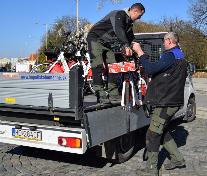 Bikesharing opäť k dispozícii