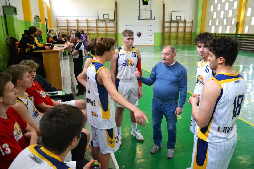 1.BK Humenné - Tydam Košice 59:55 - juniori