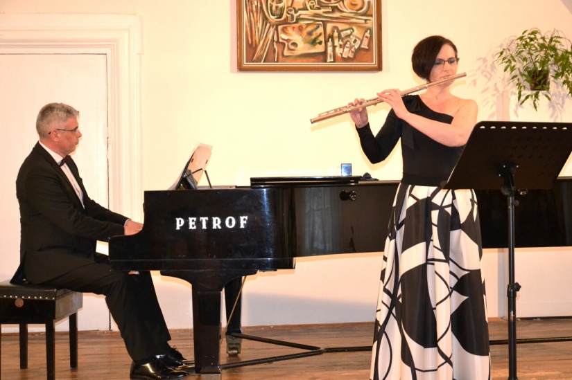 Večer komornej hudby - Júlia Burášová (flauta) a Tomáš Labanc (klavír)