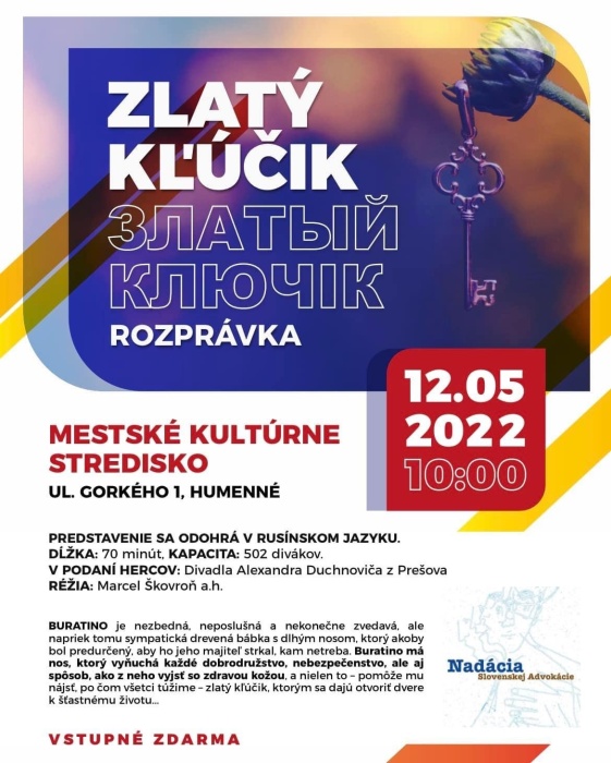 Zlatý kľúčik / Златый ключік