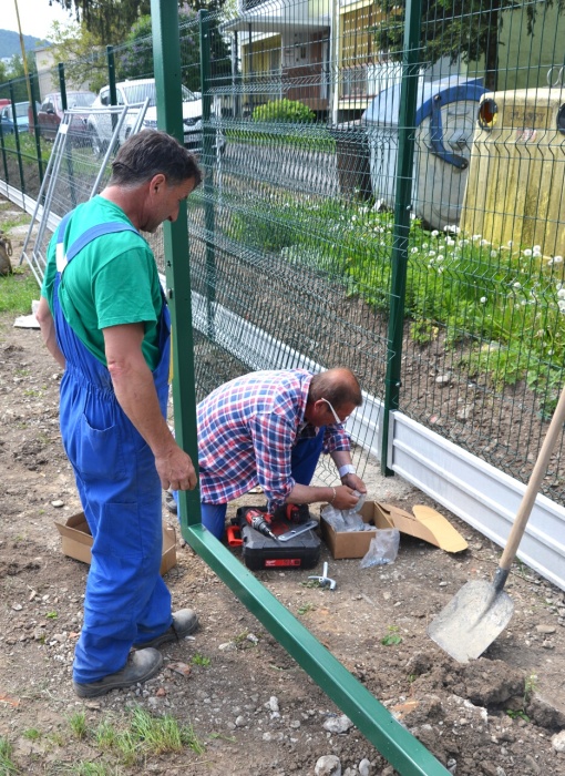 Kontrolný deň výstavby atletického štadióna (17.5.2022)