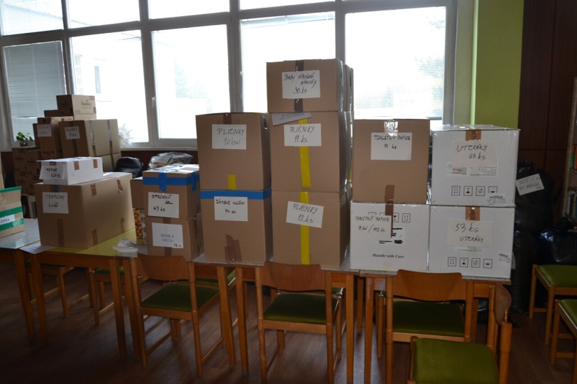 Materiálna pomoc pre Ukrajinu. Vyexpedovaný tretí kamión.