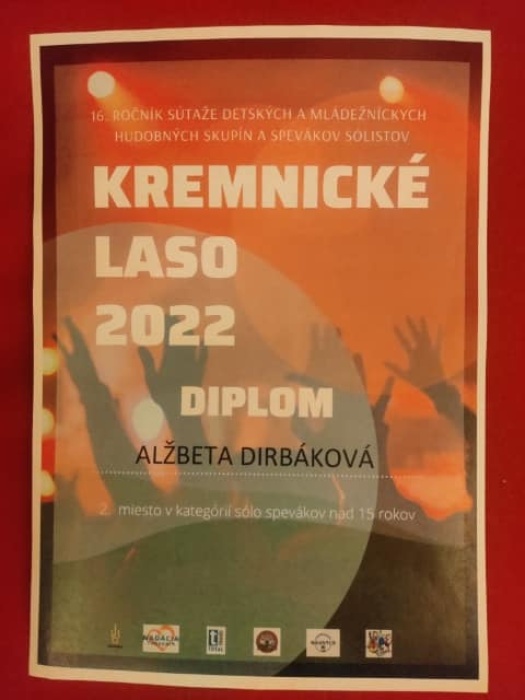 Ocenenie Kremnické laso 2022 - A. Dirbáková