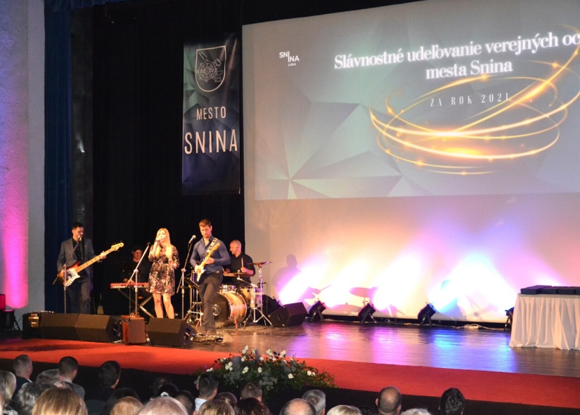 Slávnostné udelenie ocenení mesta Snina 2021
