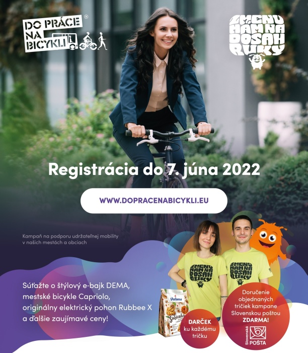 Do práce na bicykli 2022