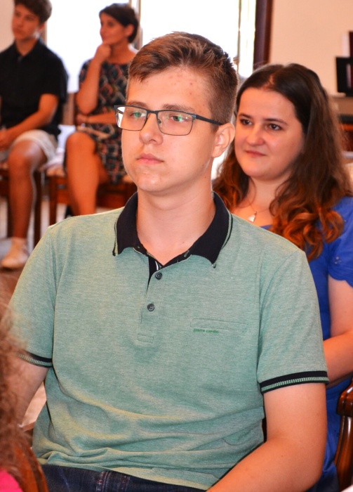 Ocenenie žiakov ZŠ - Marek Gibas