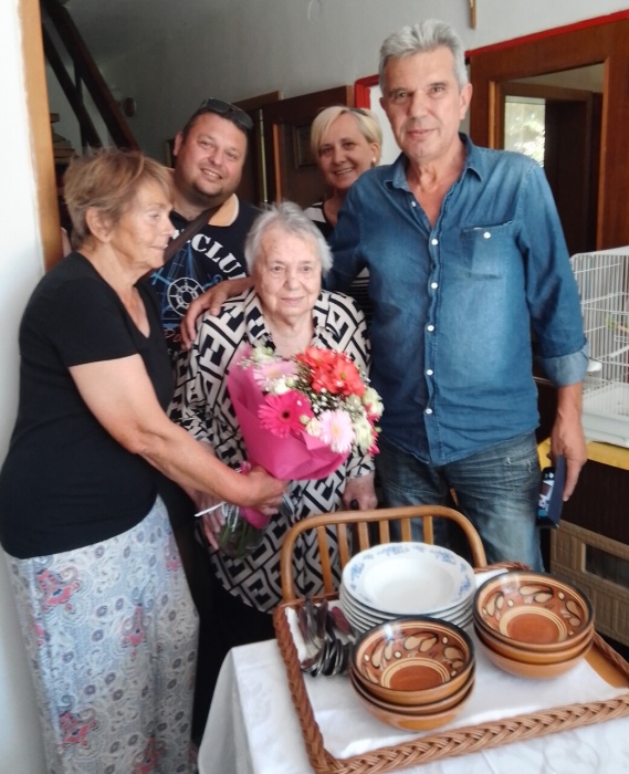 Mária Poláková oslávila 100 rokov v kruhu rodiny