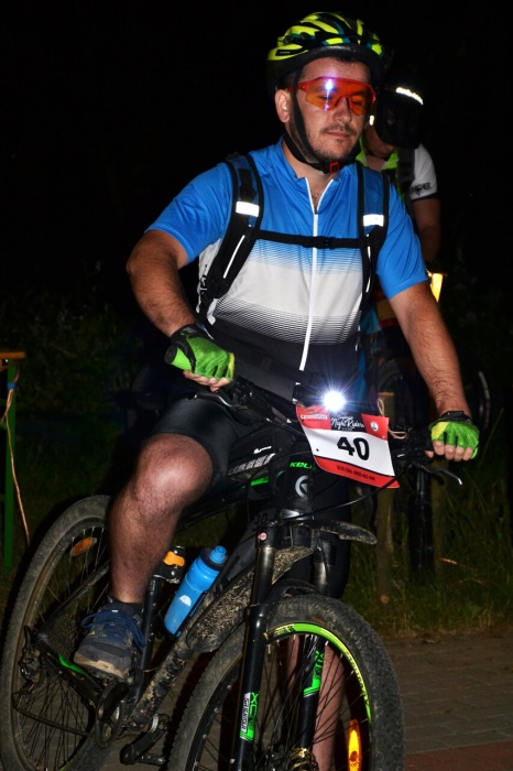 Nočná cyklistická časovka na Hubkovej