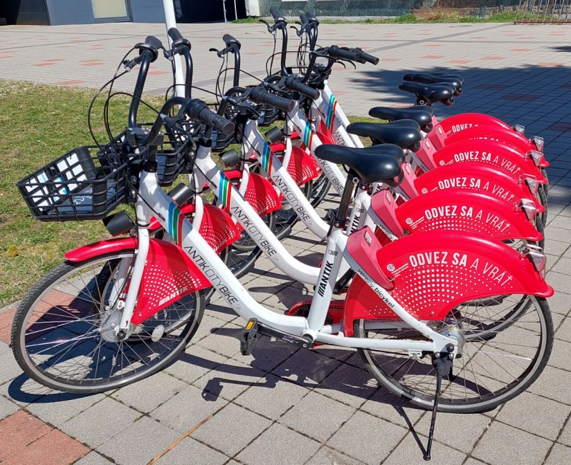 Bikesharing v Humennom