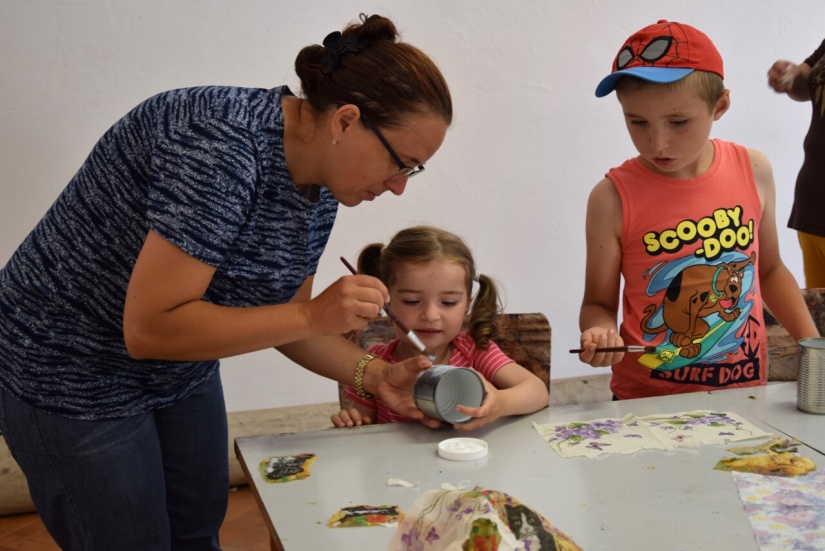 Kreatívne leto - servítková technika