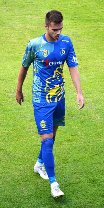Humenné - P. Bystrica 2:1. Samuel Kuc