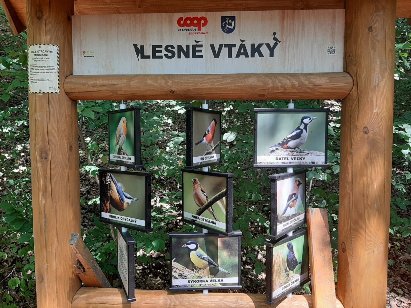 „Starú kočovnú cestu Hubková“ obohatilo 15 lavičiek a 3 tabule (lesopark)
