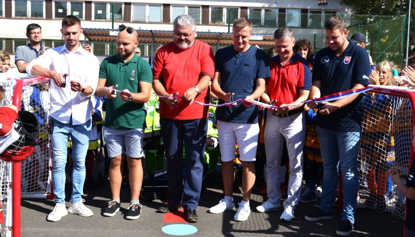 Hokejbalové ihrisko otvorené - Laborec cup 2022