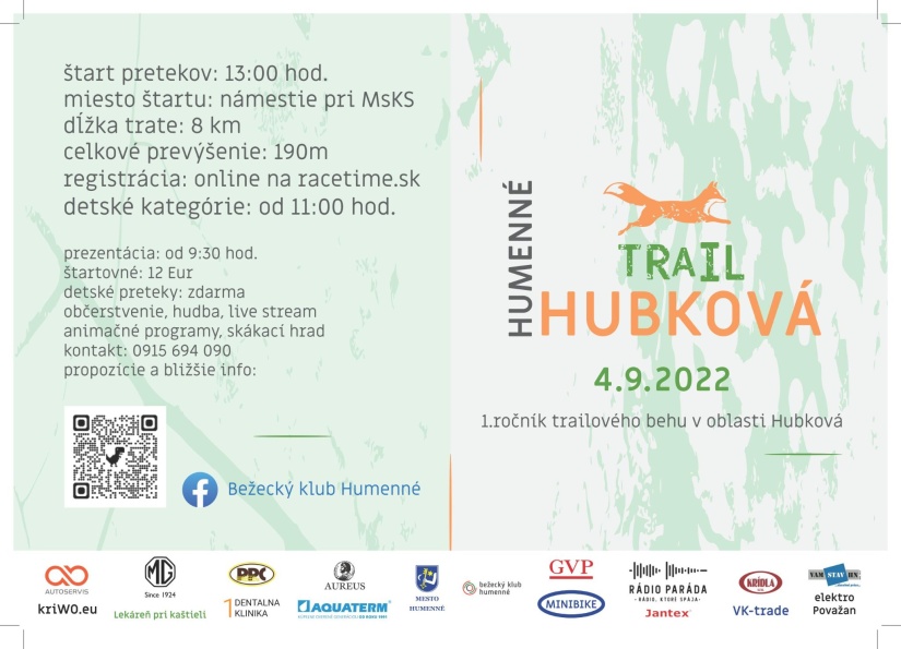 Trail Hubková 2022