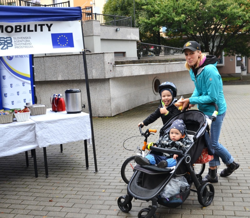 Cykloraňajky 2022 - Európsky týždeň mobility v Humennom